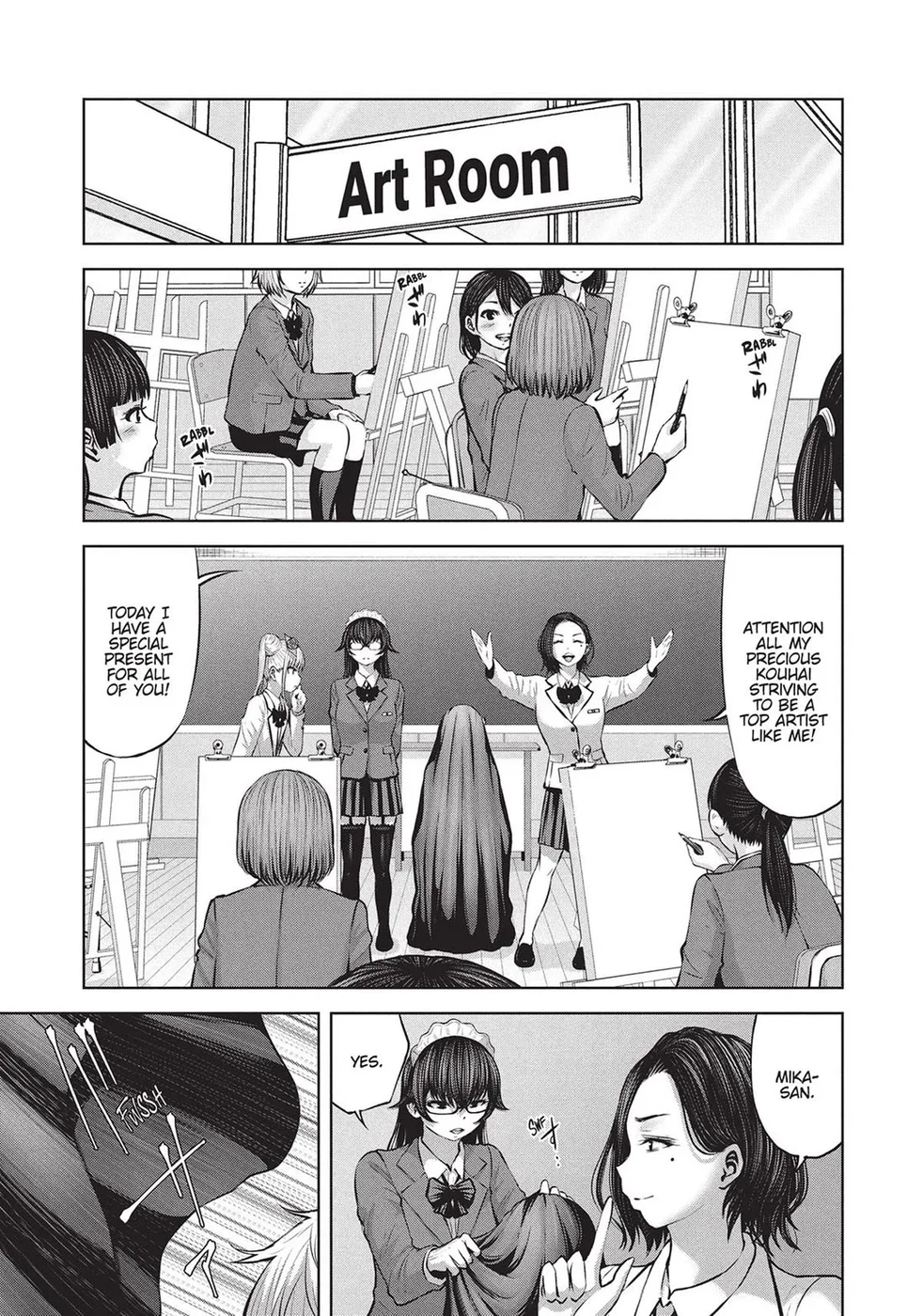 Adamasu No Majotachi chapter 40 page 11