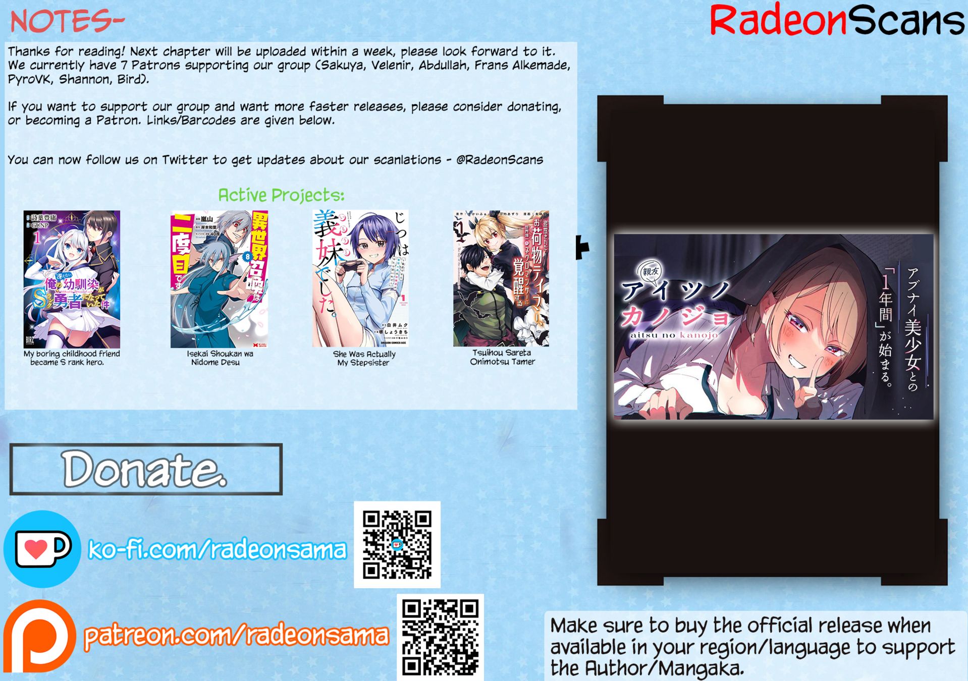 Aitsu No Kanojo chapter 6 page 19