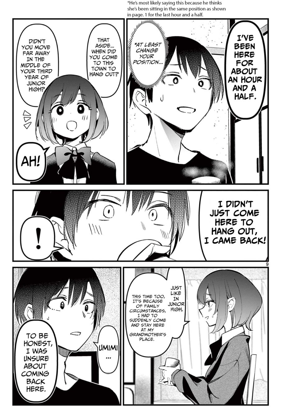 Aitsu No Kanojo chapter 7 page 9