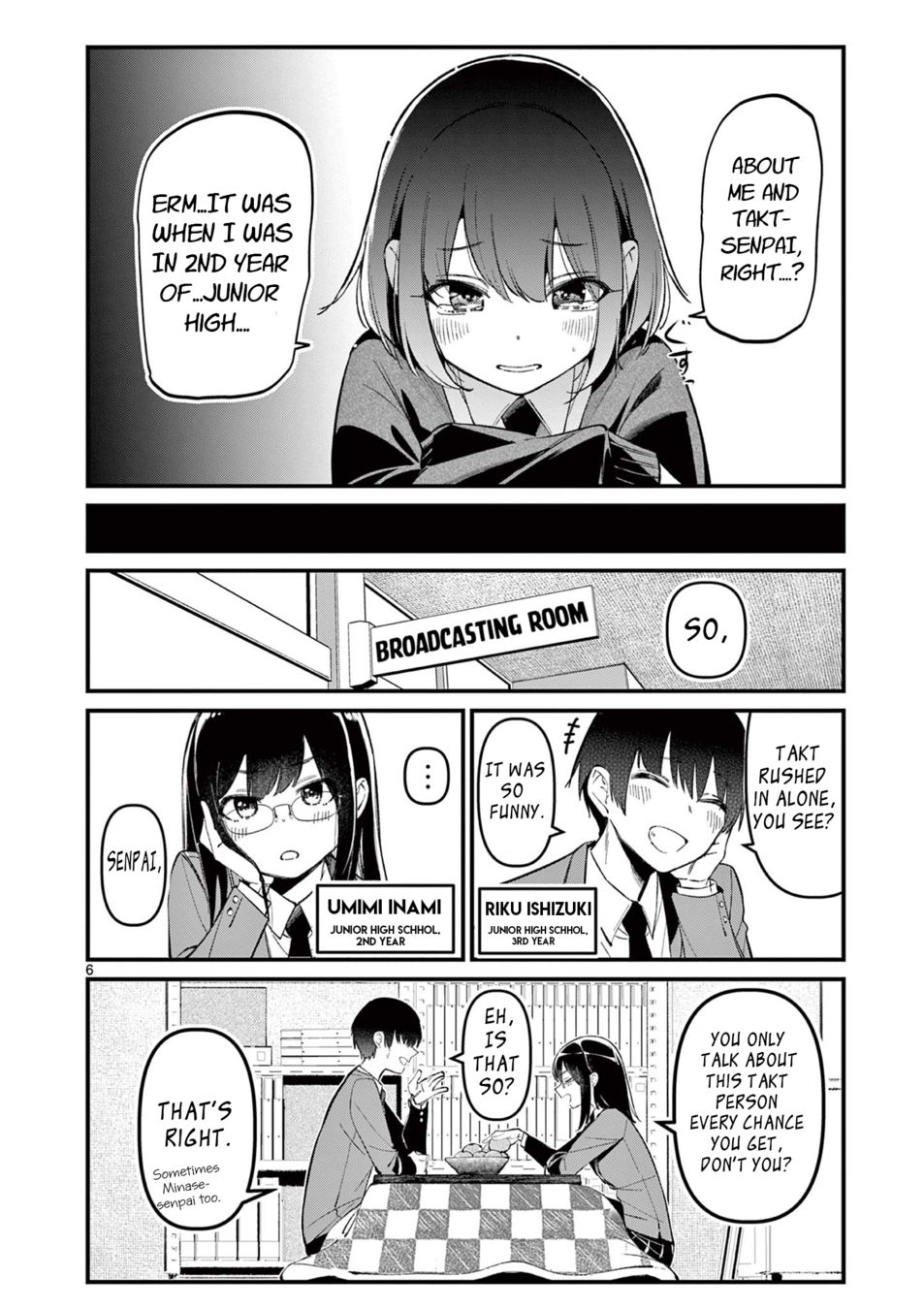 Aitsu No Kanojo chapter 8 page 6