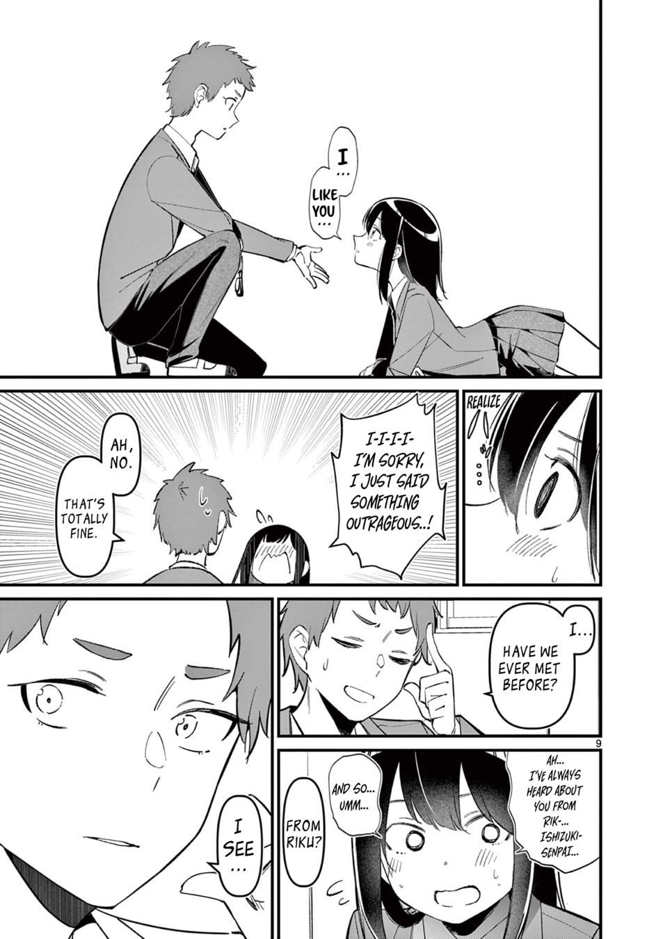 Aitsu No Kanojo chapter 8 page 9