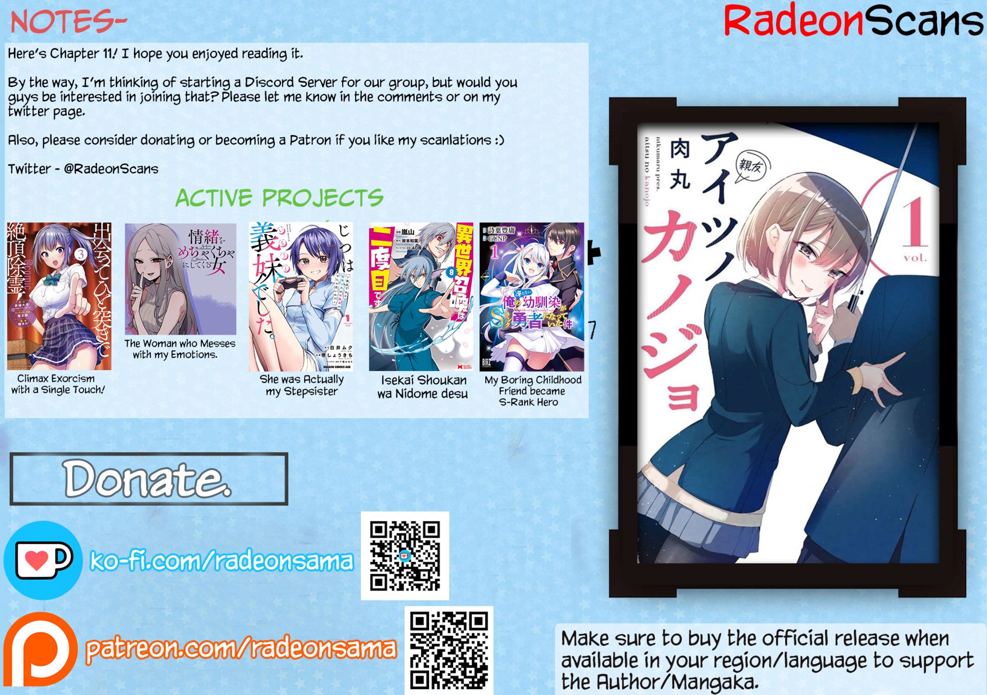 Aitsu No Kanojo chapter 11 page 21