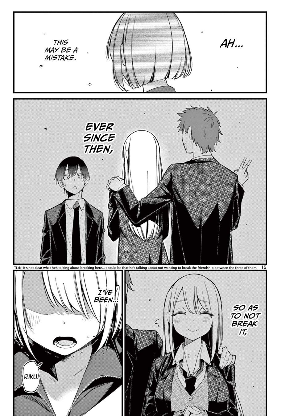 Aitsu No Kanojo chapter 13 page 15