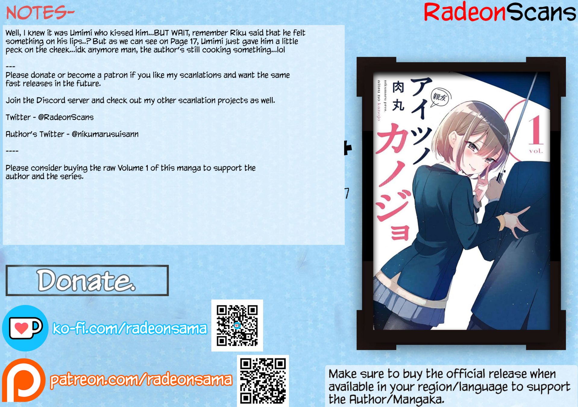 Aitsu No Kanojo chapter 15 page 20