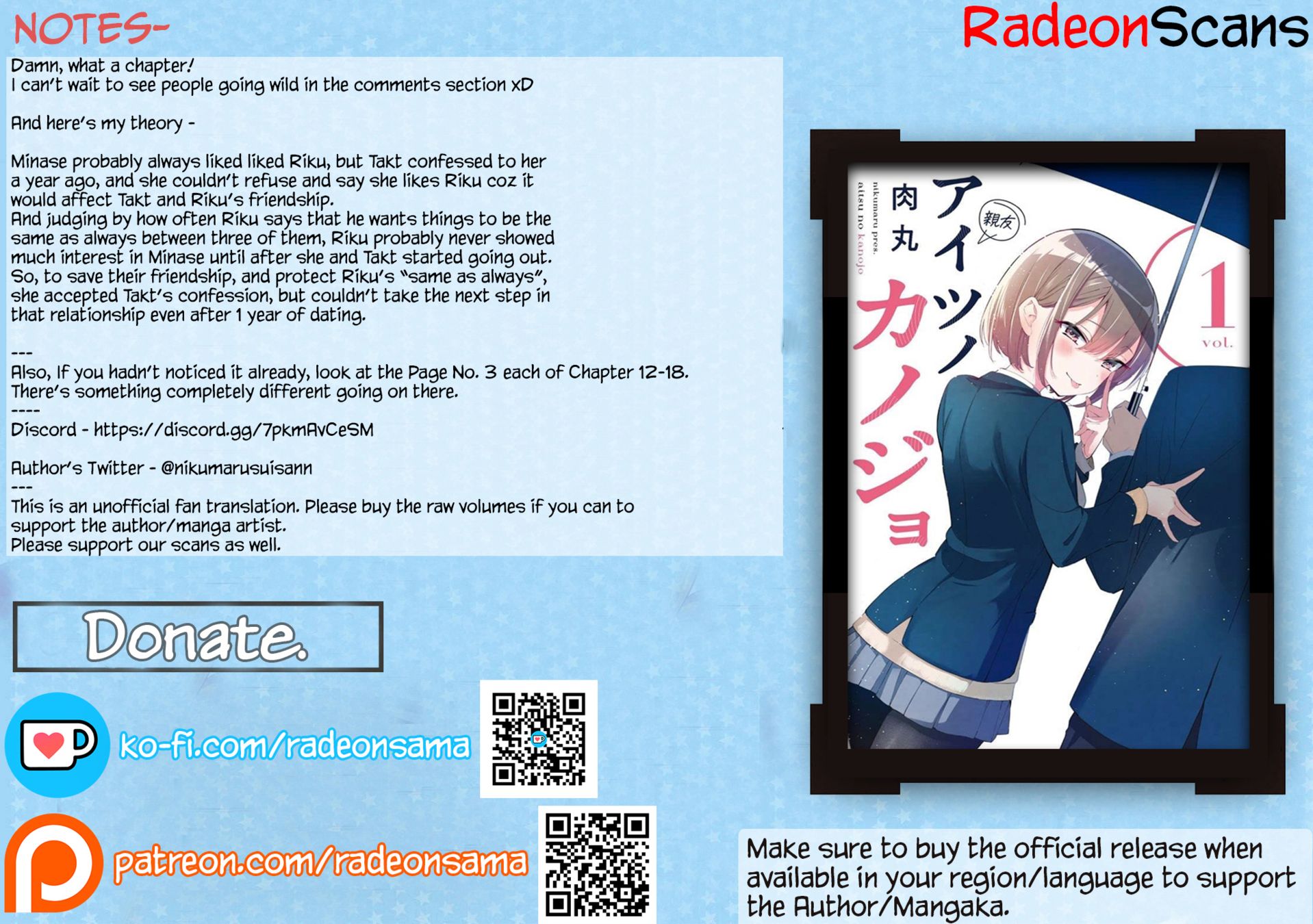 Aitsu No Kanojo chapter 18 page 21