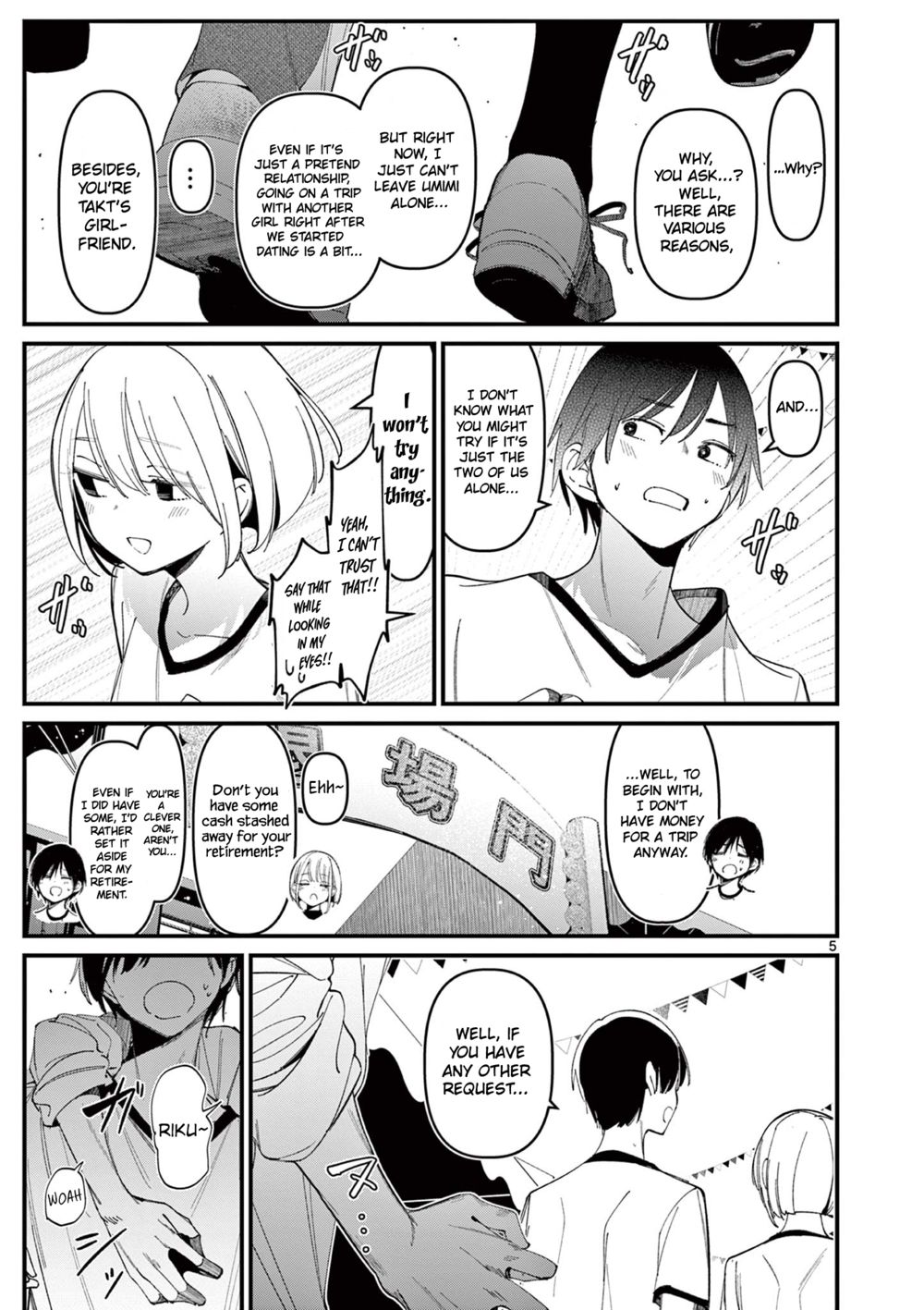 Aitsu No Kanojo chapter 26 page 5