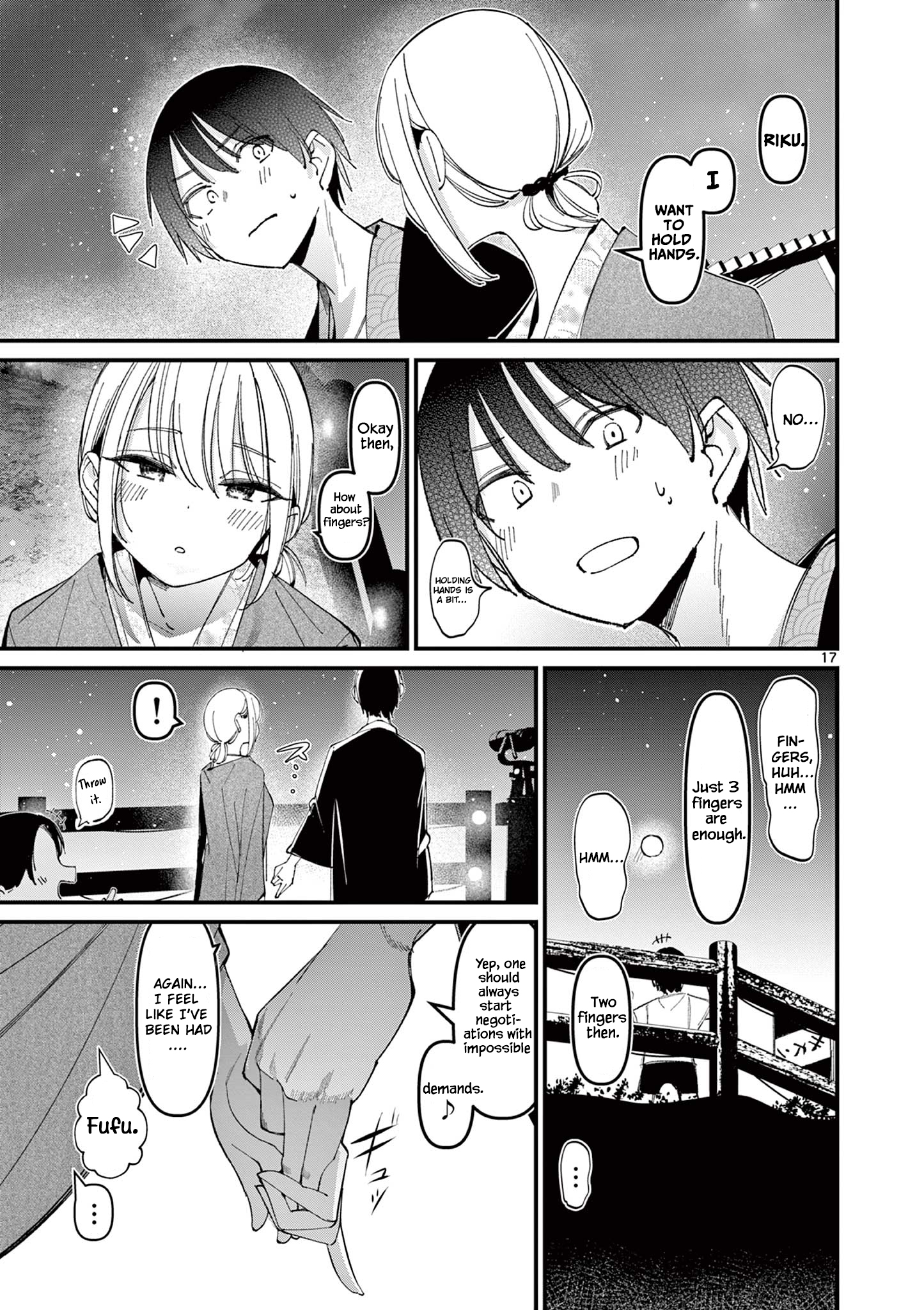 Aitsu No Kanojo chapter 27 page 17
