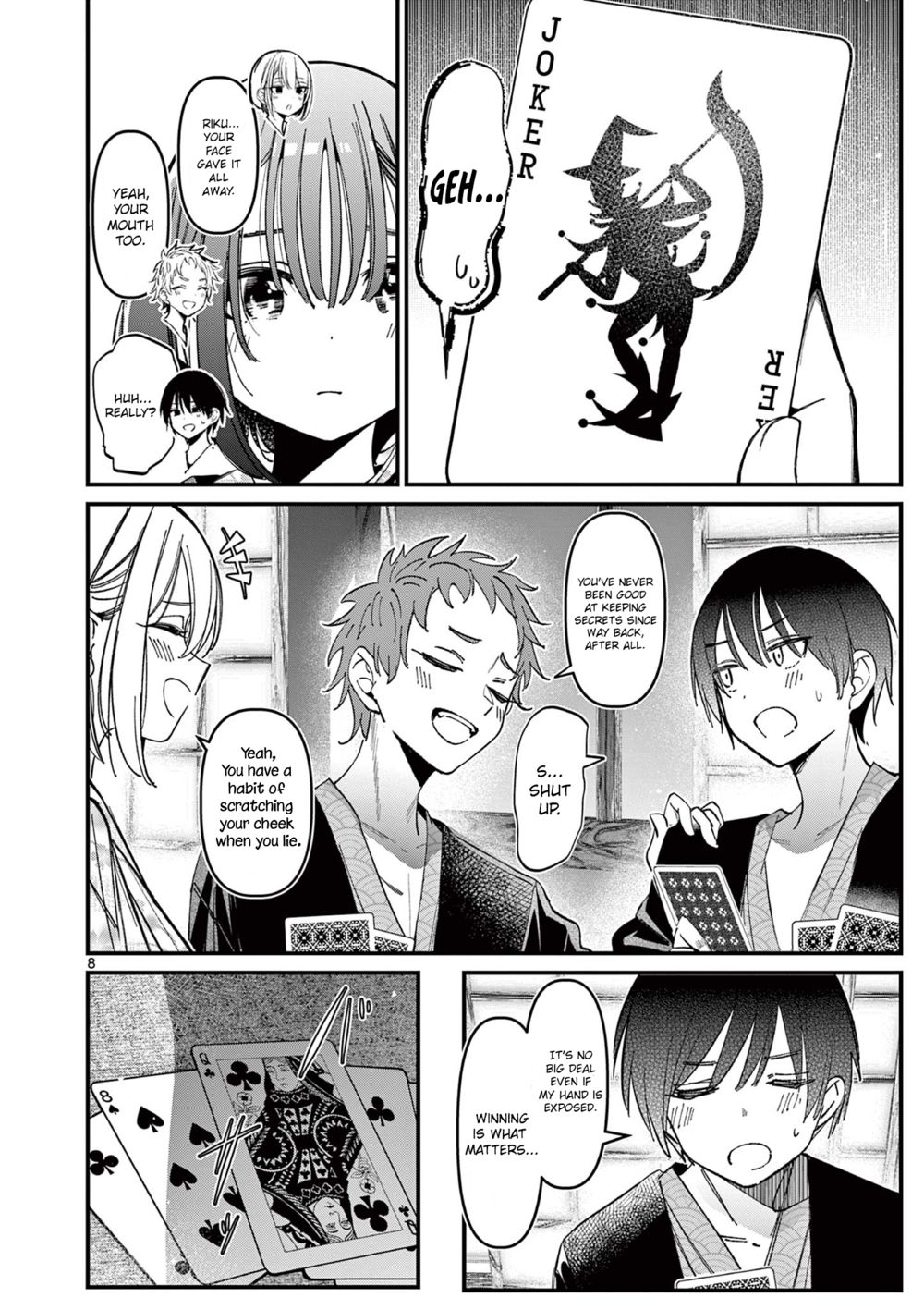 Aitsu No Kanojo chapter 30 page 8