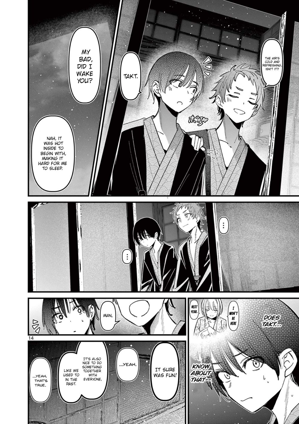 Aitsu No Kanojo chapter 30 page 14