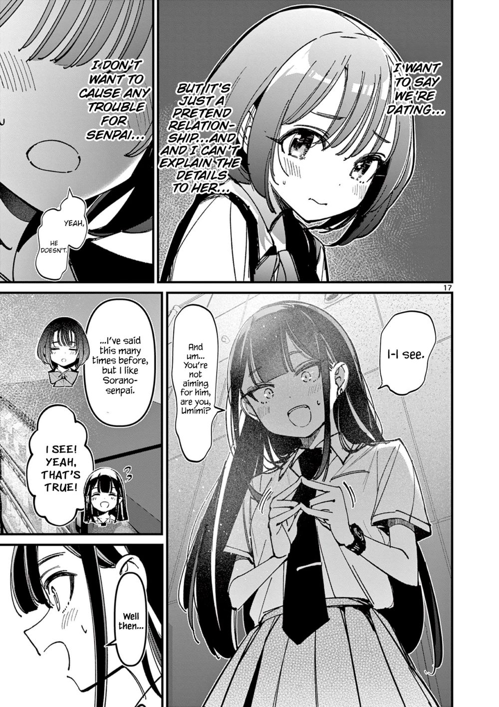 Aitsu No Kanojo chapter 31 page 17
