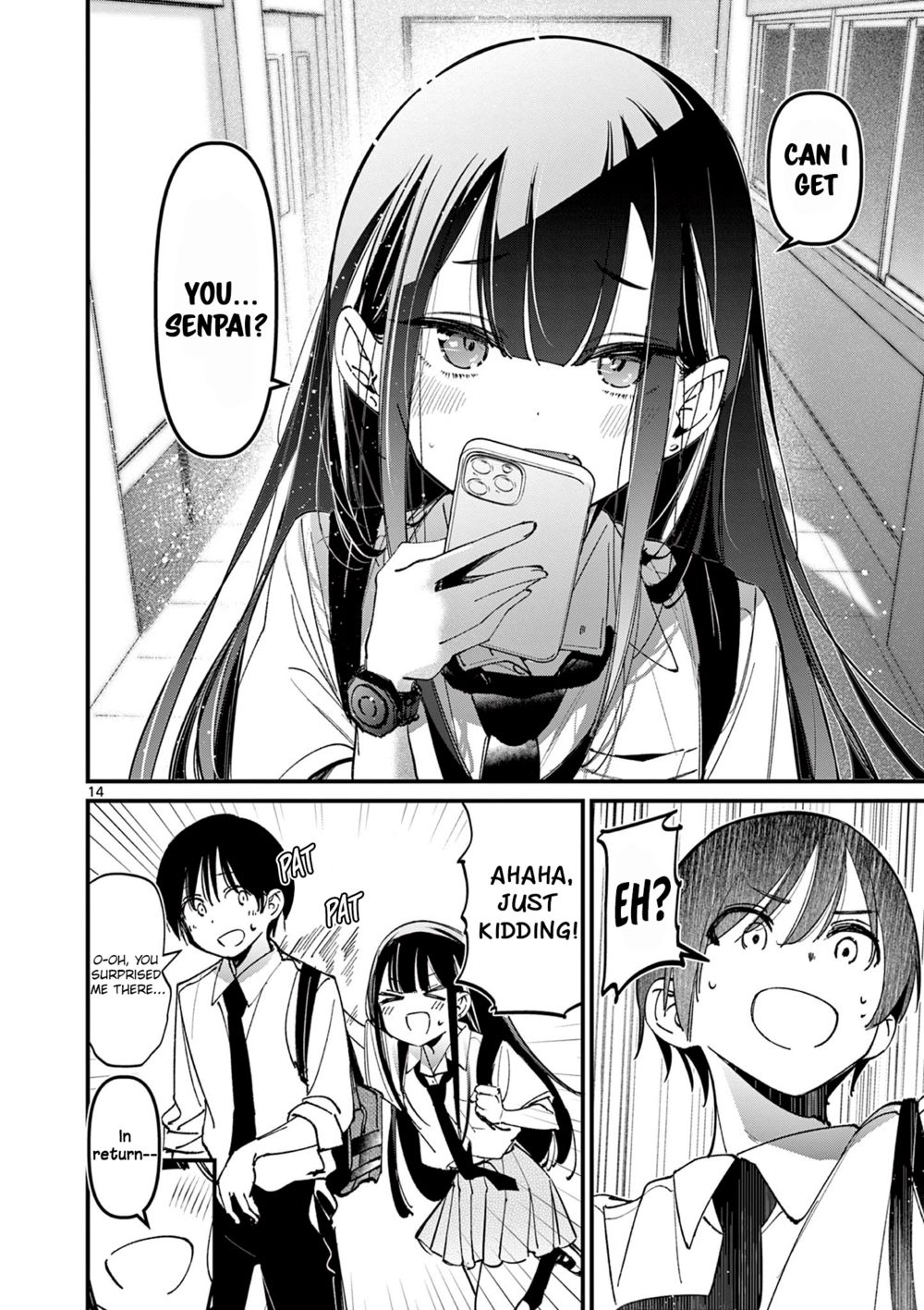 Aitsu No Kanojo chapter 32 page 14