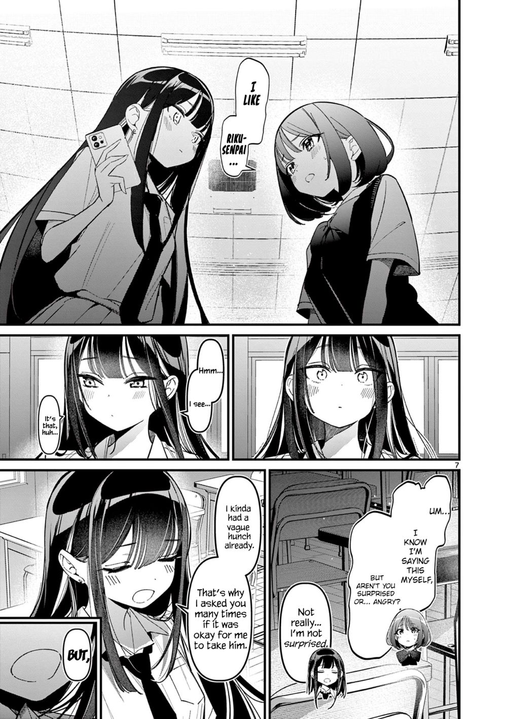 Aitsu No Kanojo chapter 34 page 7