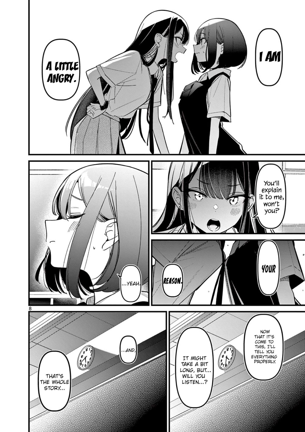 Aitsu No Kanojo chapter 34 page 8