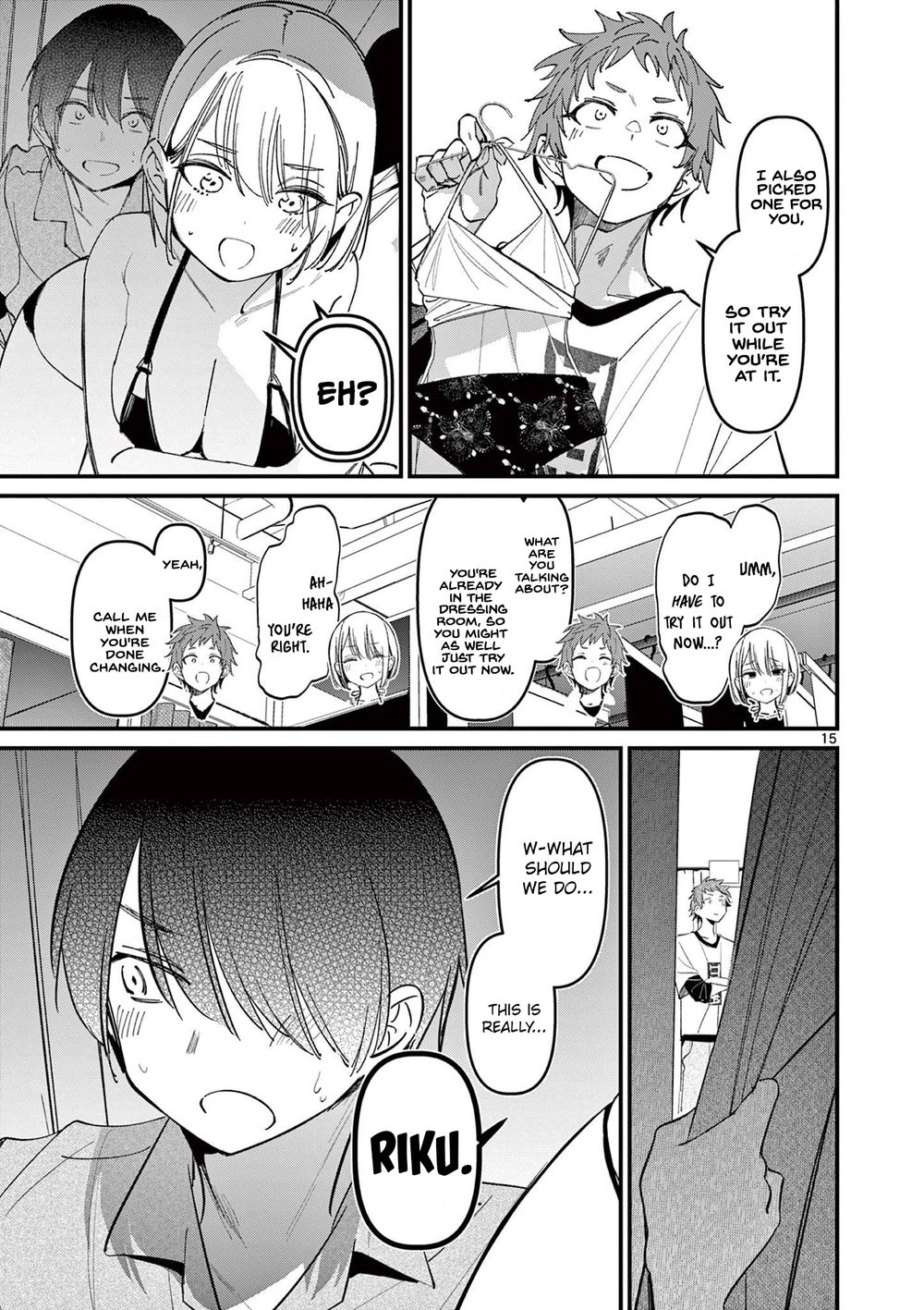 Aitsu No Kanojo chapter 35 page 15