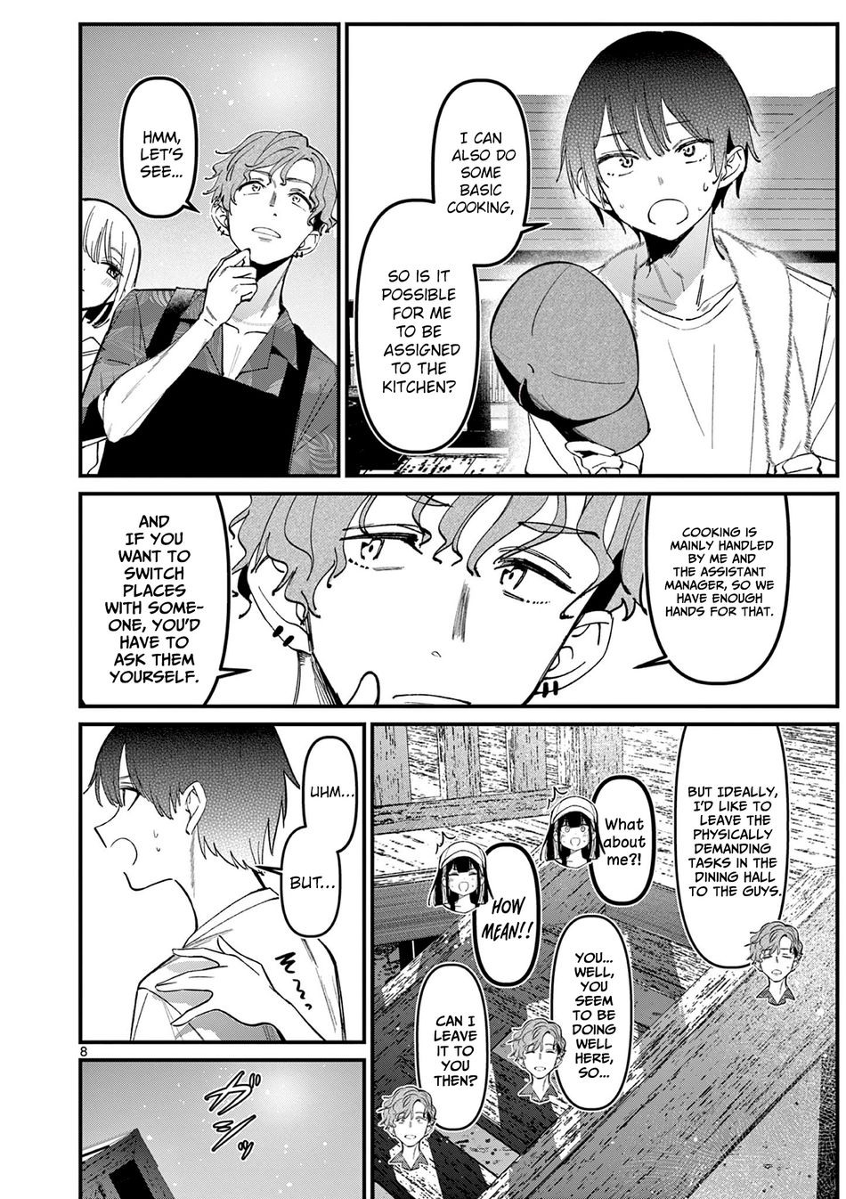 Aitsu No Kanojo chapter 36 page 8
