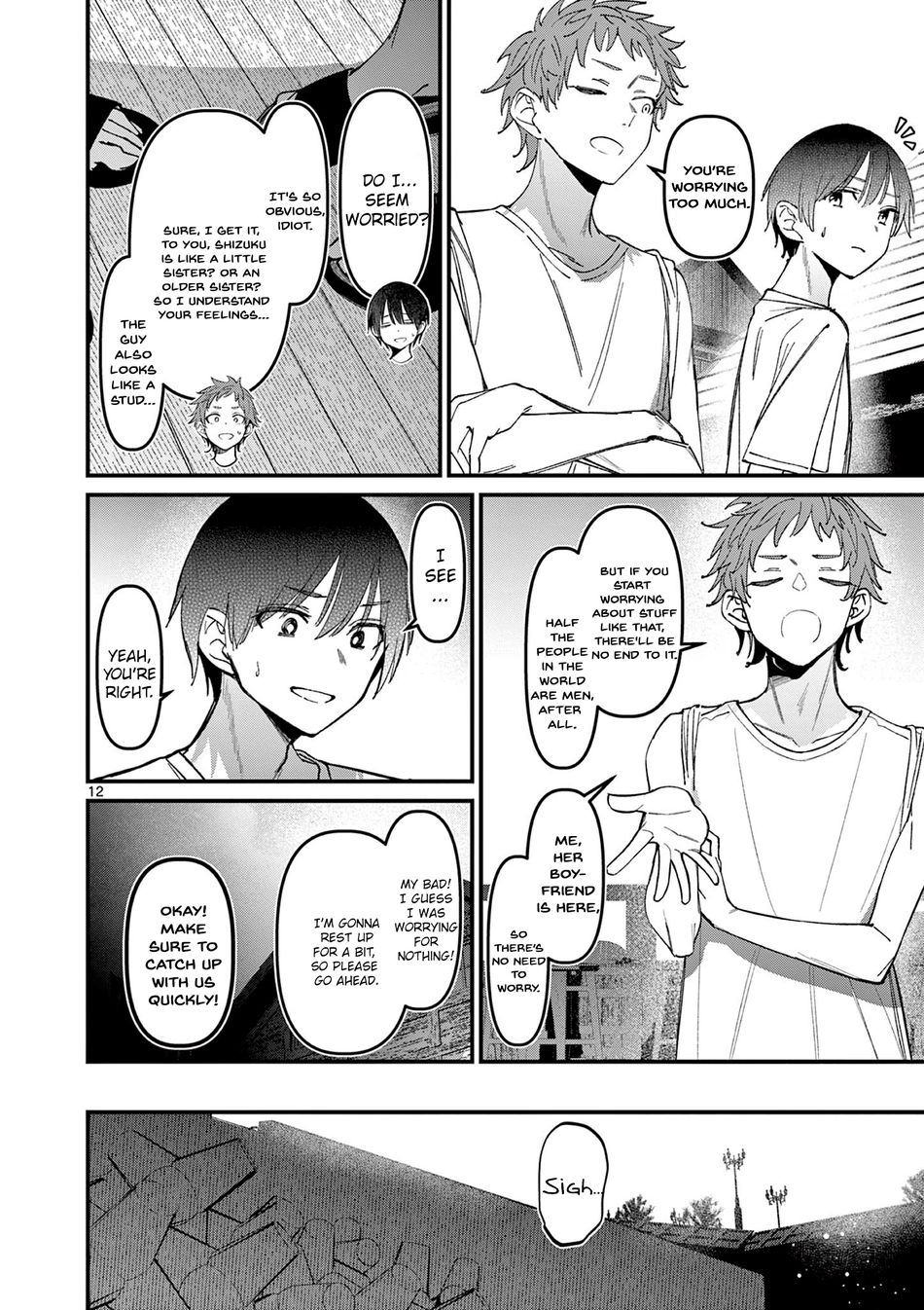 Aitsu No Kanojo chapter 36 page 12