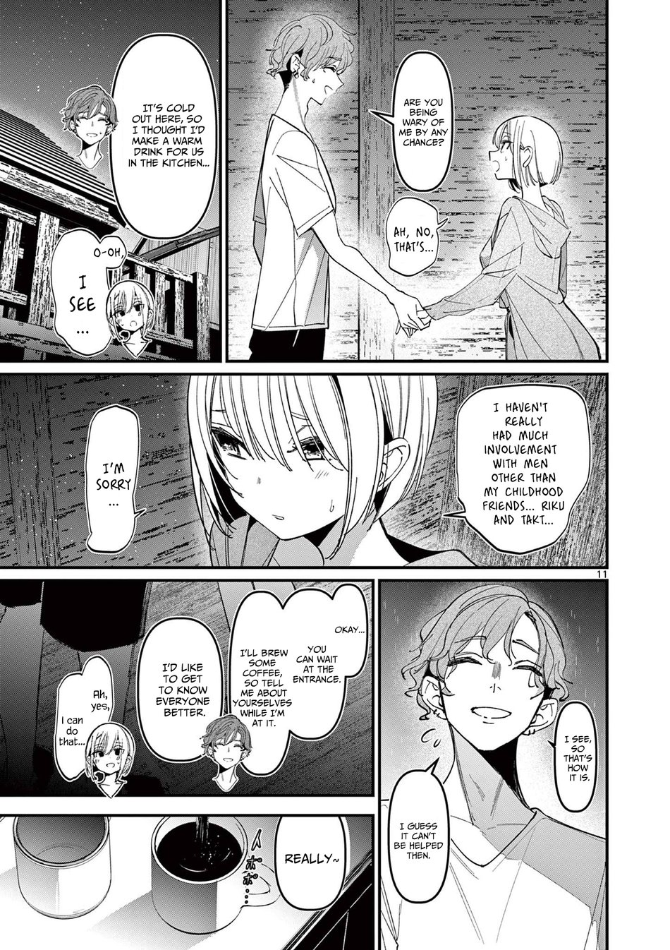 Aitsu No Kanojo chapter 38 page 11