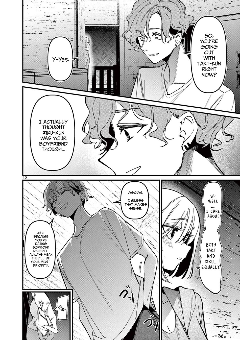 Aitsu No Kanojo chapter 38 page 12
