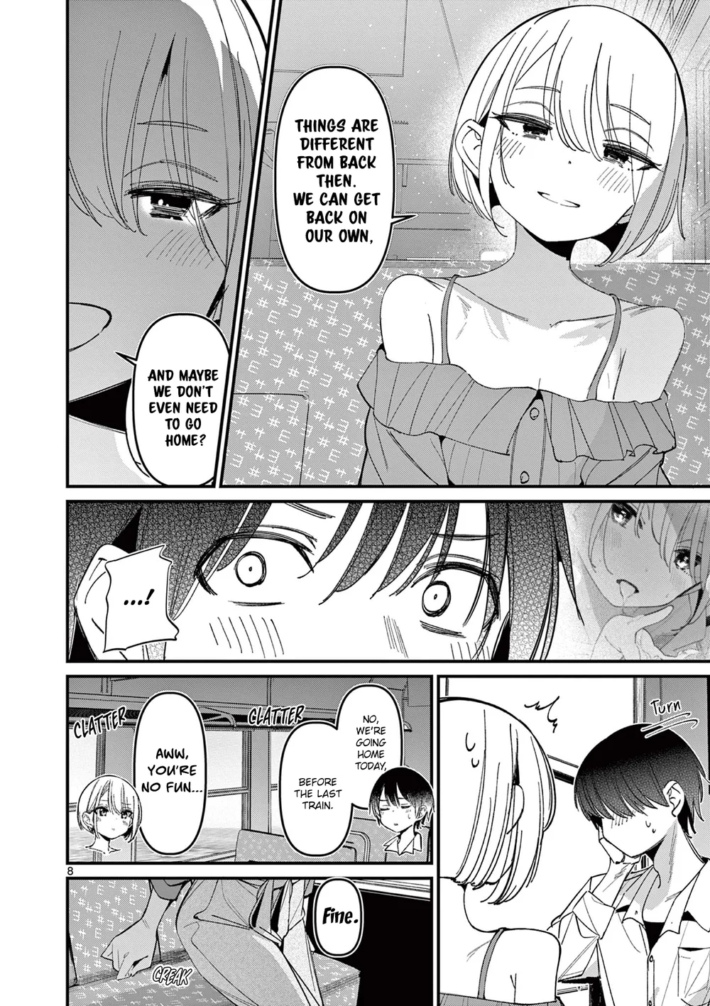 Aitsu No Kanojo chapter 44 page 8