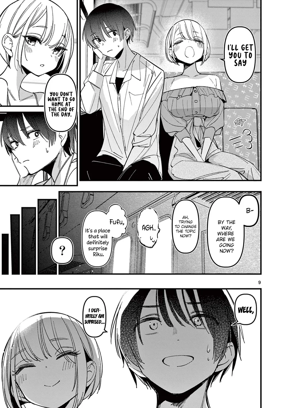 Aitsu No Kanojo chapter 44 page 9