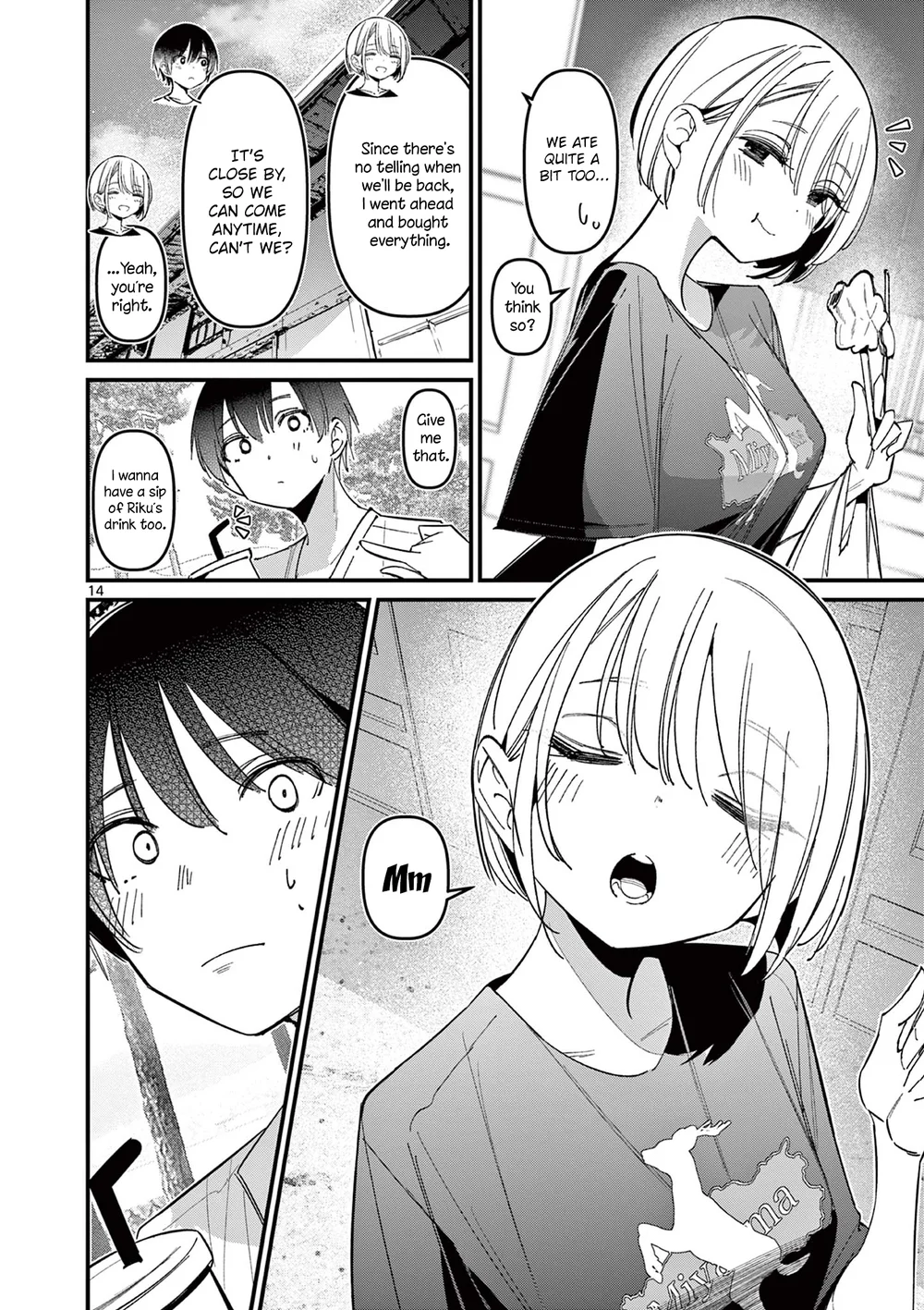 Aitsu No Kanojo chapter 44 page 14