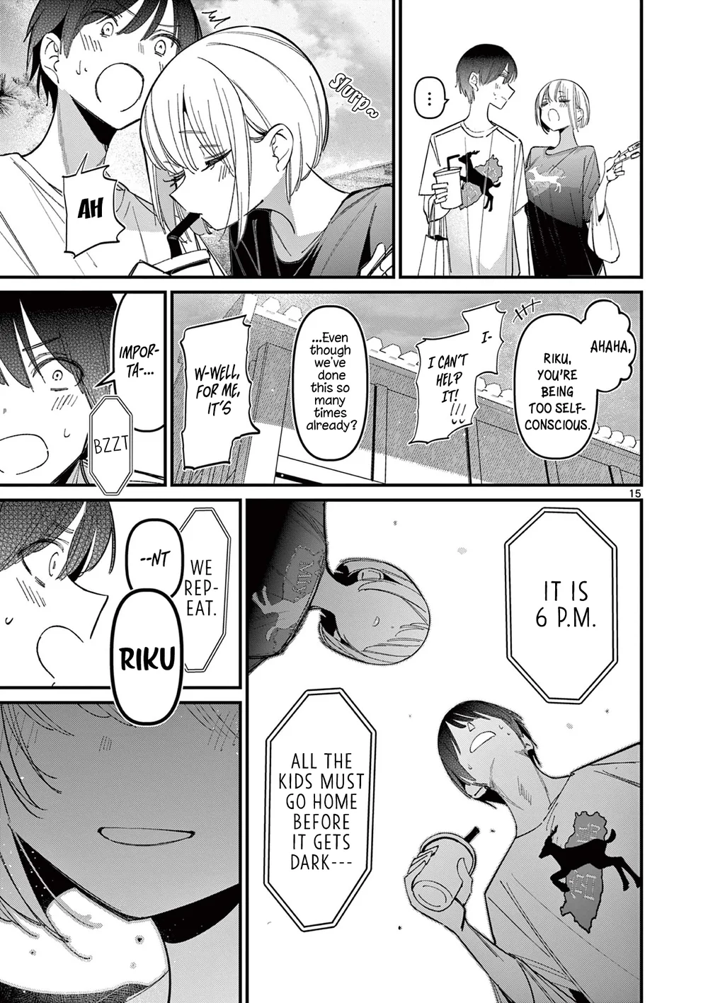 Aitsu No Kanojo chapter 44 page 15