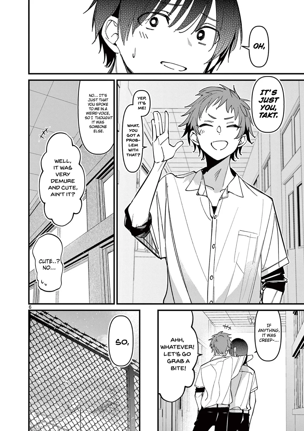 Aitsu No Kanojo chapter 48 page 6