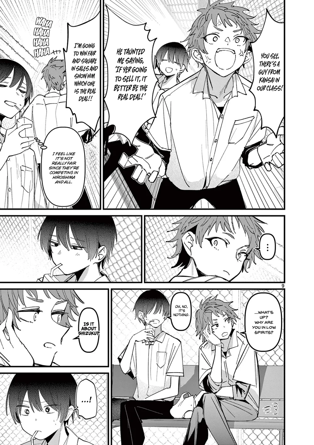Aitsu No Kanojo chapter 48 page 9