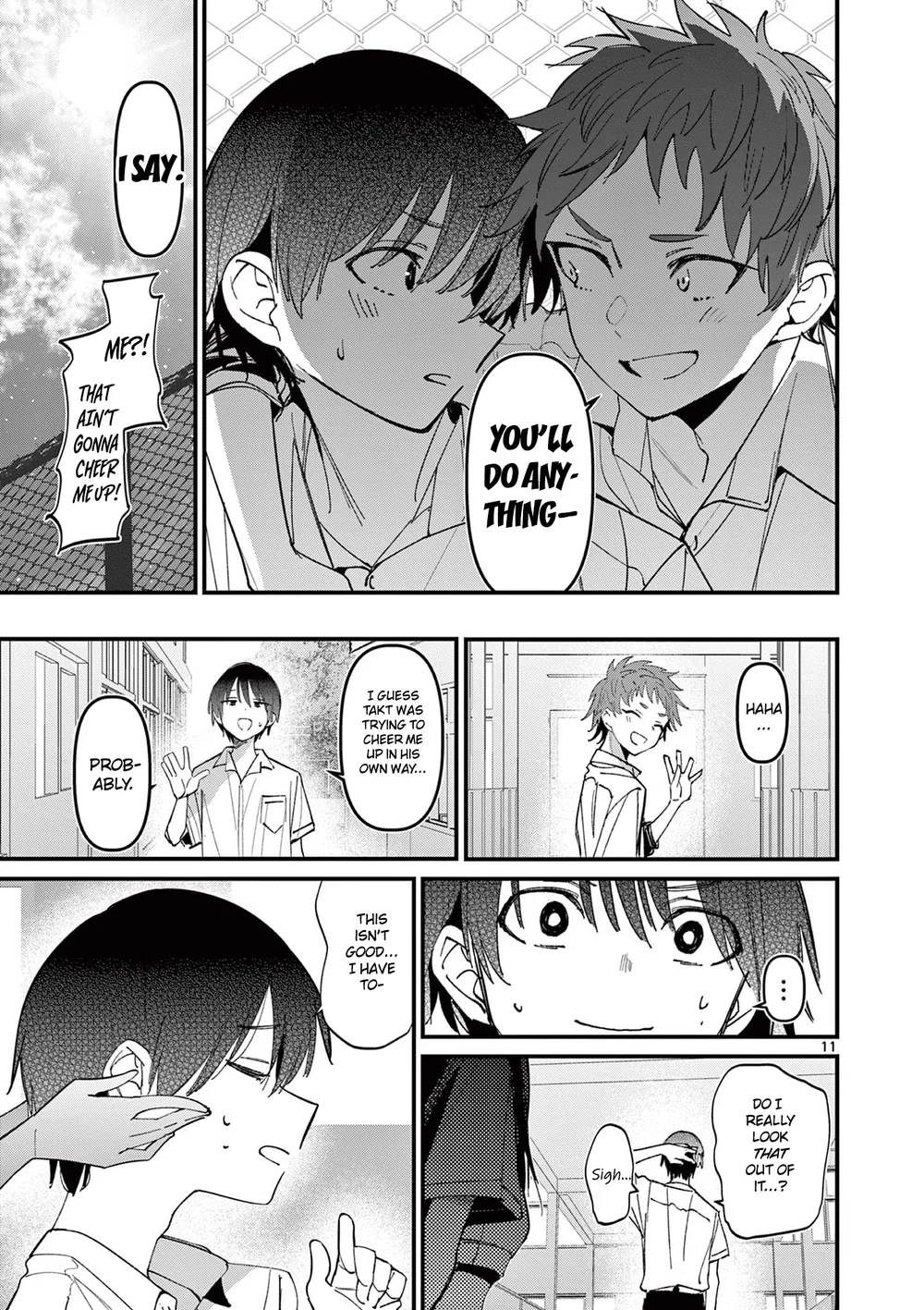 Aitsu No Kanojo chapter 48 page 11