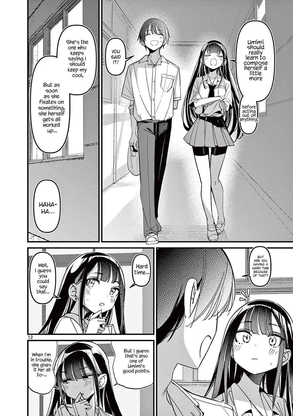Aitsu No Kanojo chapter 49 page 12