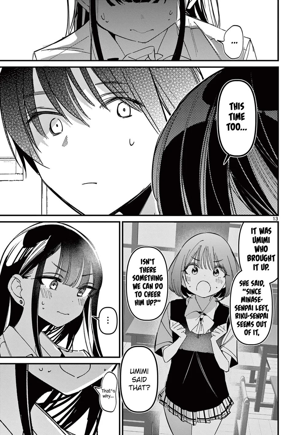 Aitsu No Kanojo chapter 49 page 13