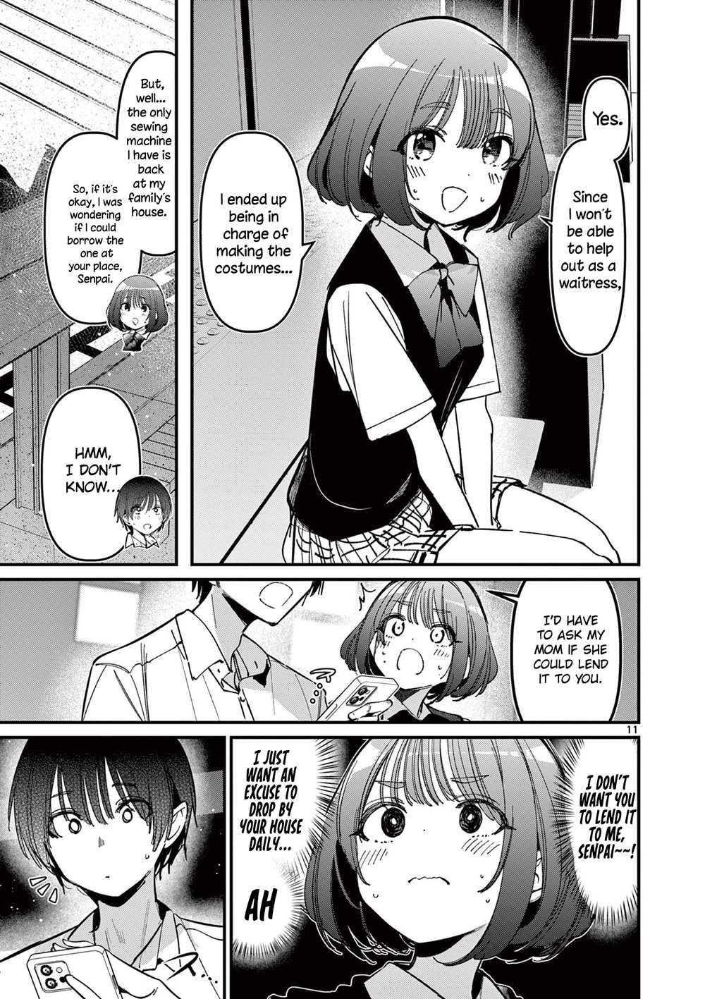Aitsu No Kanojo chapter 50 page 11