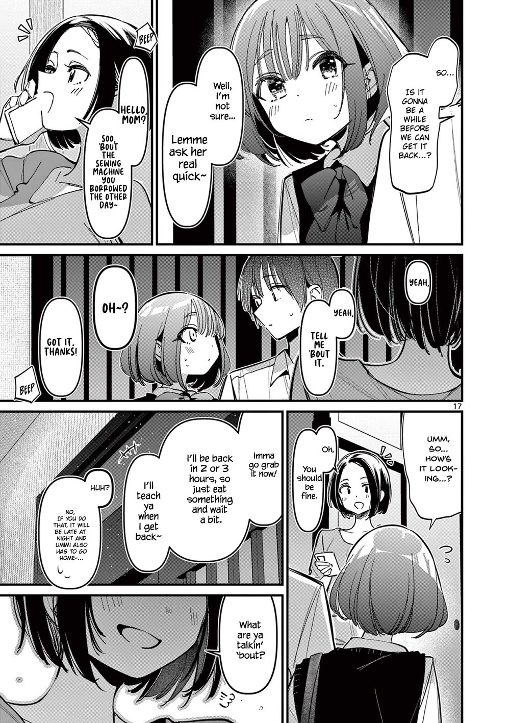Aitsu No Kanojo chapter 50 page 17