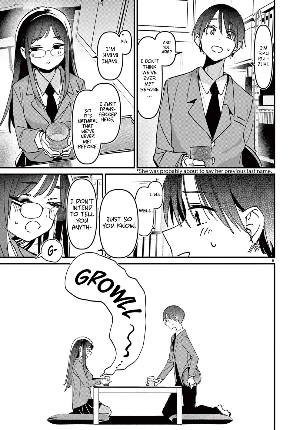 Aitsu No Kanojo chapter 52 page 9