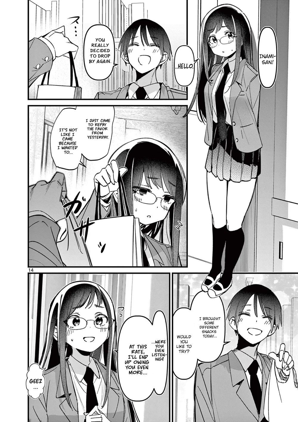 Aitsu No Kanojo chapter 52 page 14