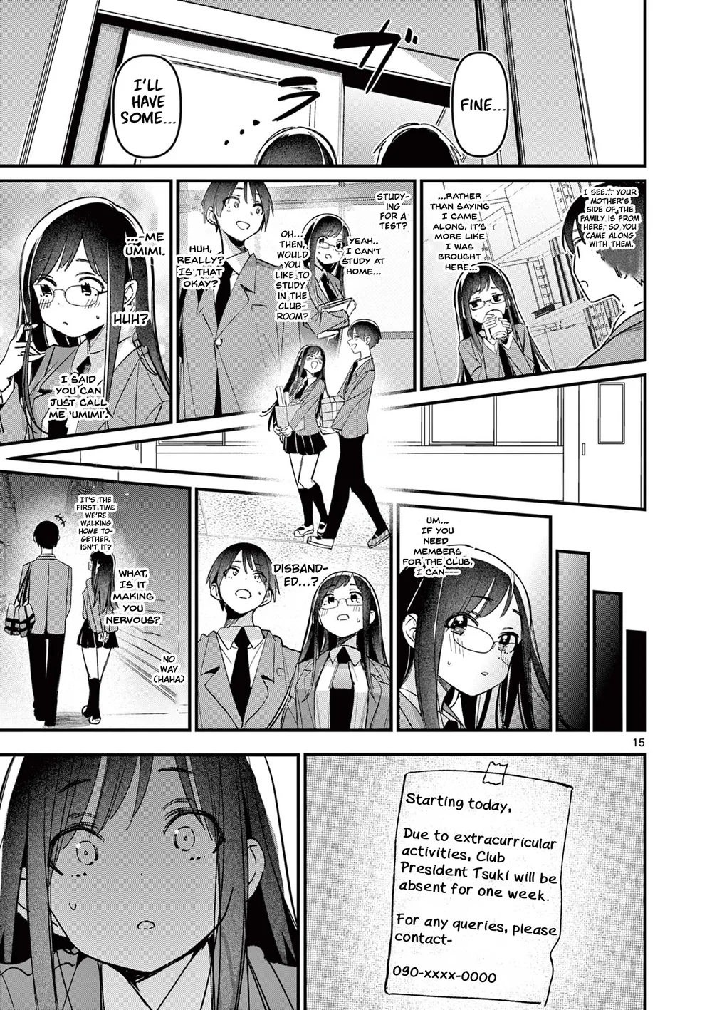 Aitsu No Kanojo chapter 52 page 15