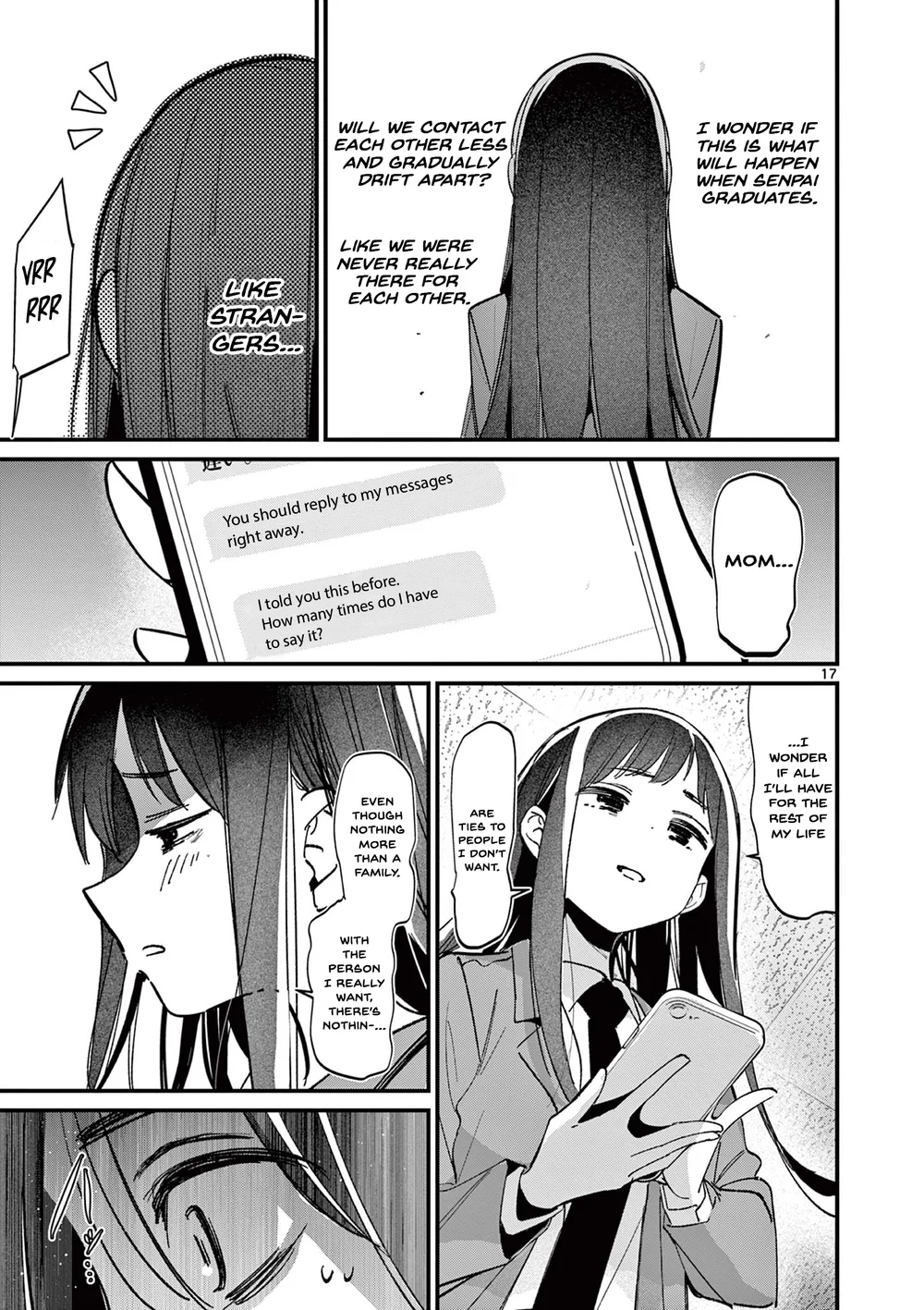 Aitsu No Kanojo chapter 52 page 17