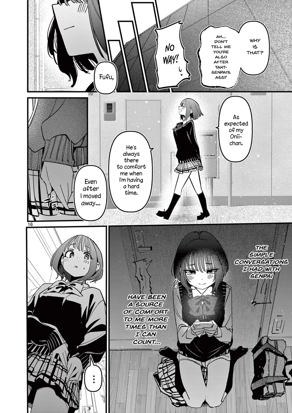 Aitsu No Kanojo chapter 53 page 16