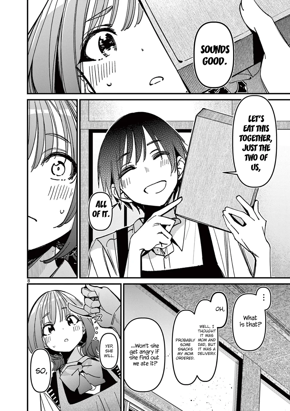 Aitsu No Kanojo chapter 54 page 8