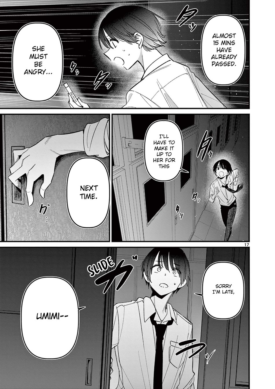 Aitsu No Kanojo chapter 56 page 17