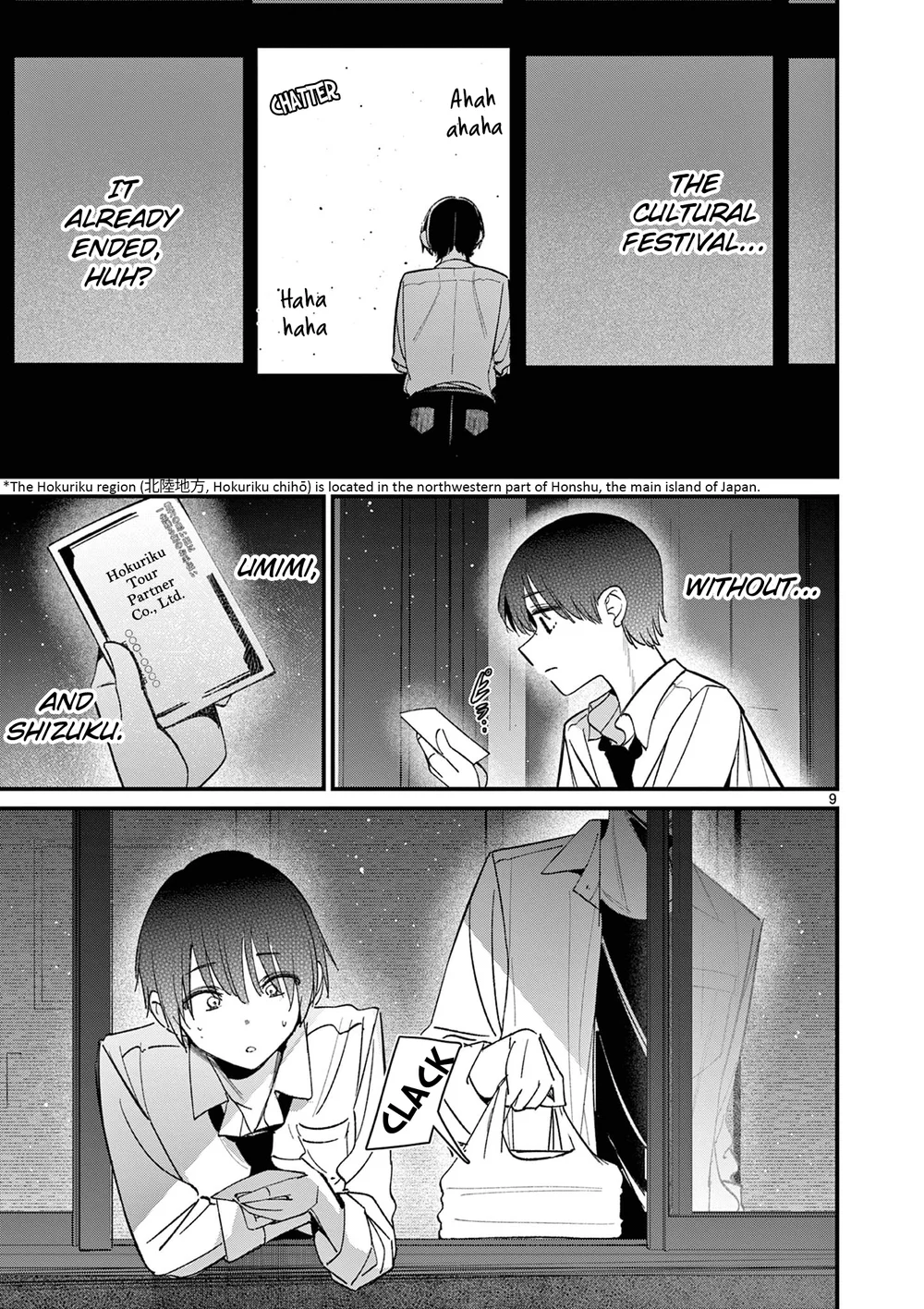 Aitsu No Kanojo chapter 57 page 9