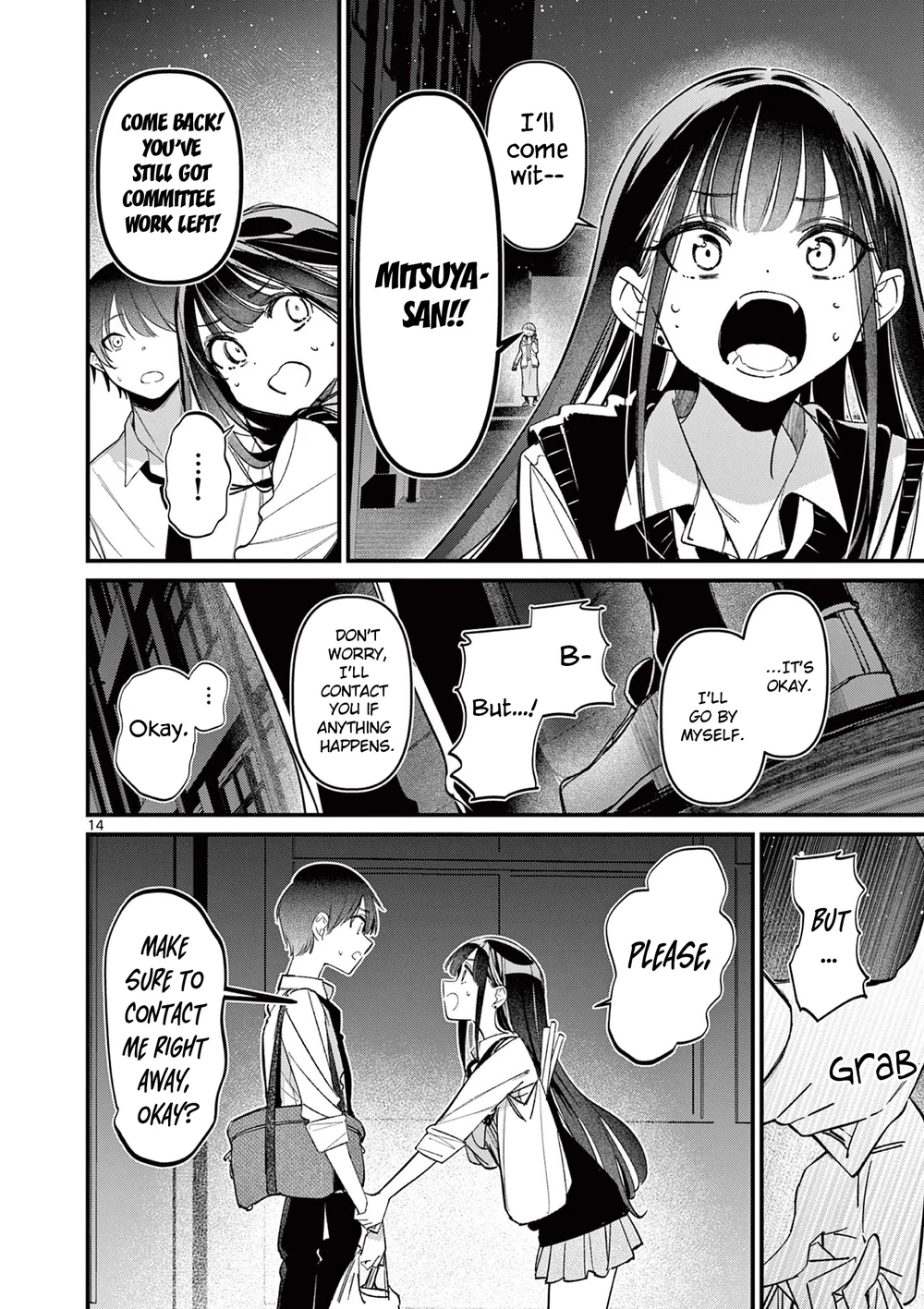 Aitsu No Kanojo chapter 57 page 14