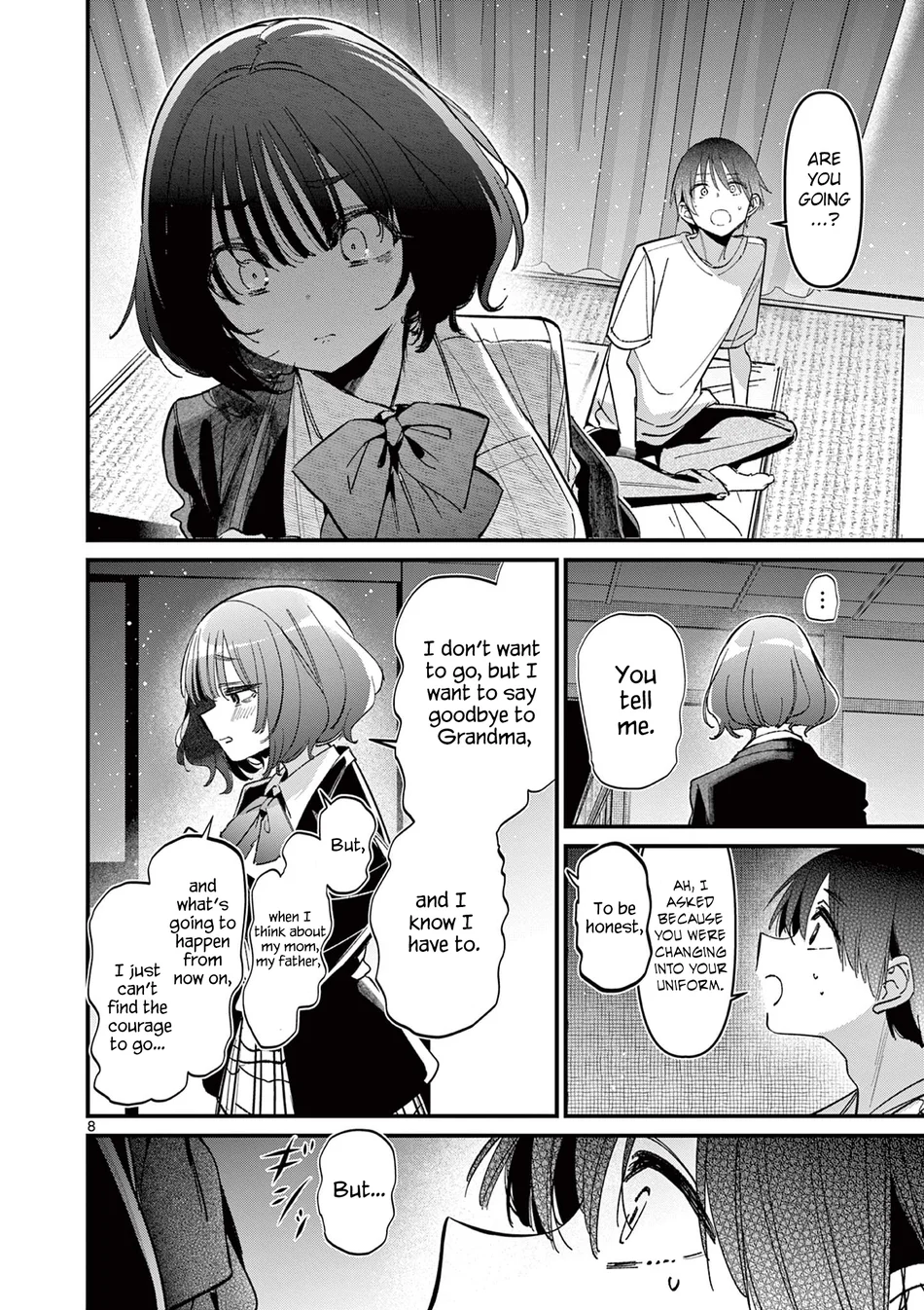 Aitsu No Kanojo chapter 58 page 8