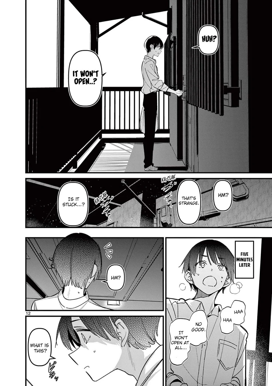 Aitsu No Kanojo chapter 58 page 12