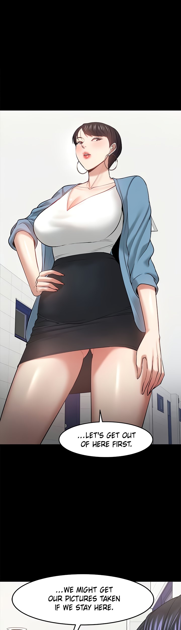 Are You Just Going To Watch chapter 43 page 9