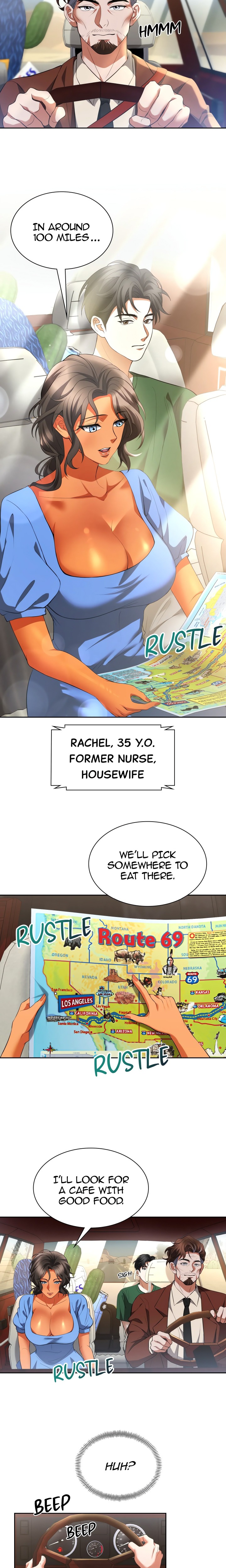 Backseat Trip With My Stepmother (Uncensored) chapter 1 page 3
