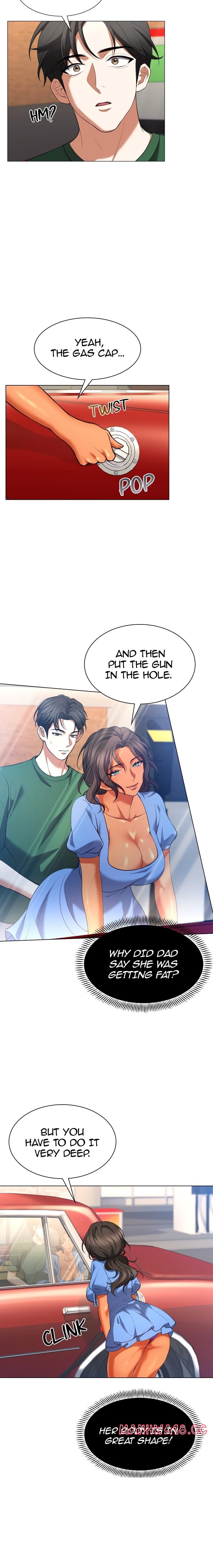 Backseat Trip With My Stepmother (Uncensored) chapter 1 page 11