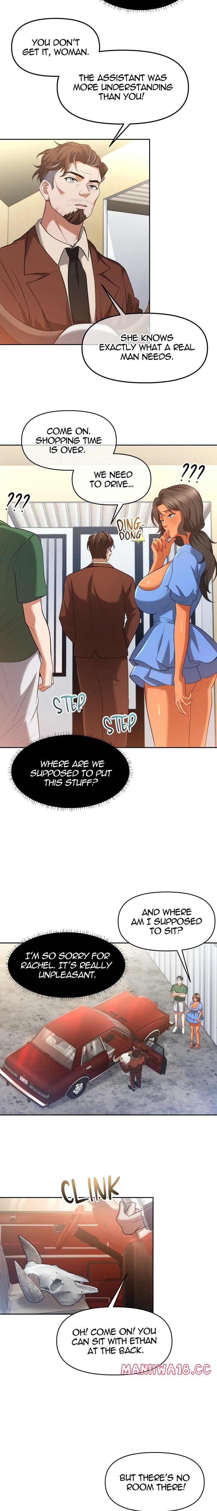 Backseat Trip With My Stepmother (Uncensored) chapter 2 page 11