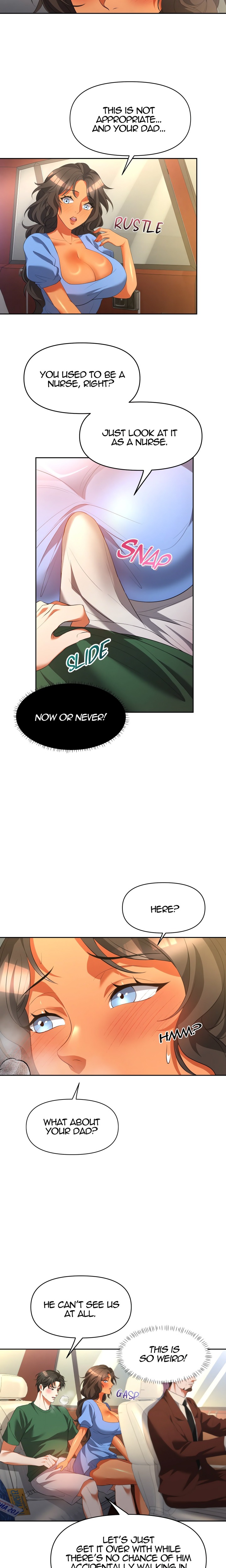 Backseat Trip With My Stepmother (Uncensored) chapter 3 page 8