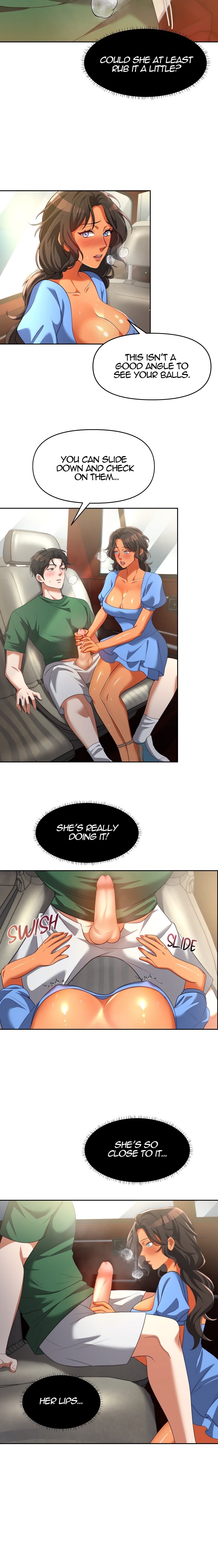 Backseat Trip With My Stepmother (Uncensored) chapter 3 page 13